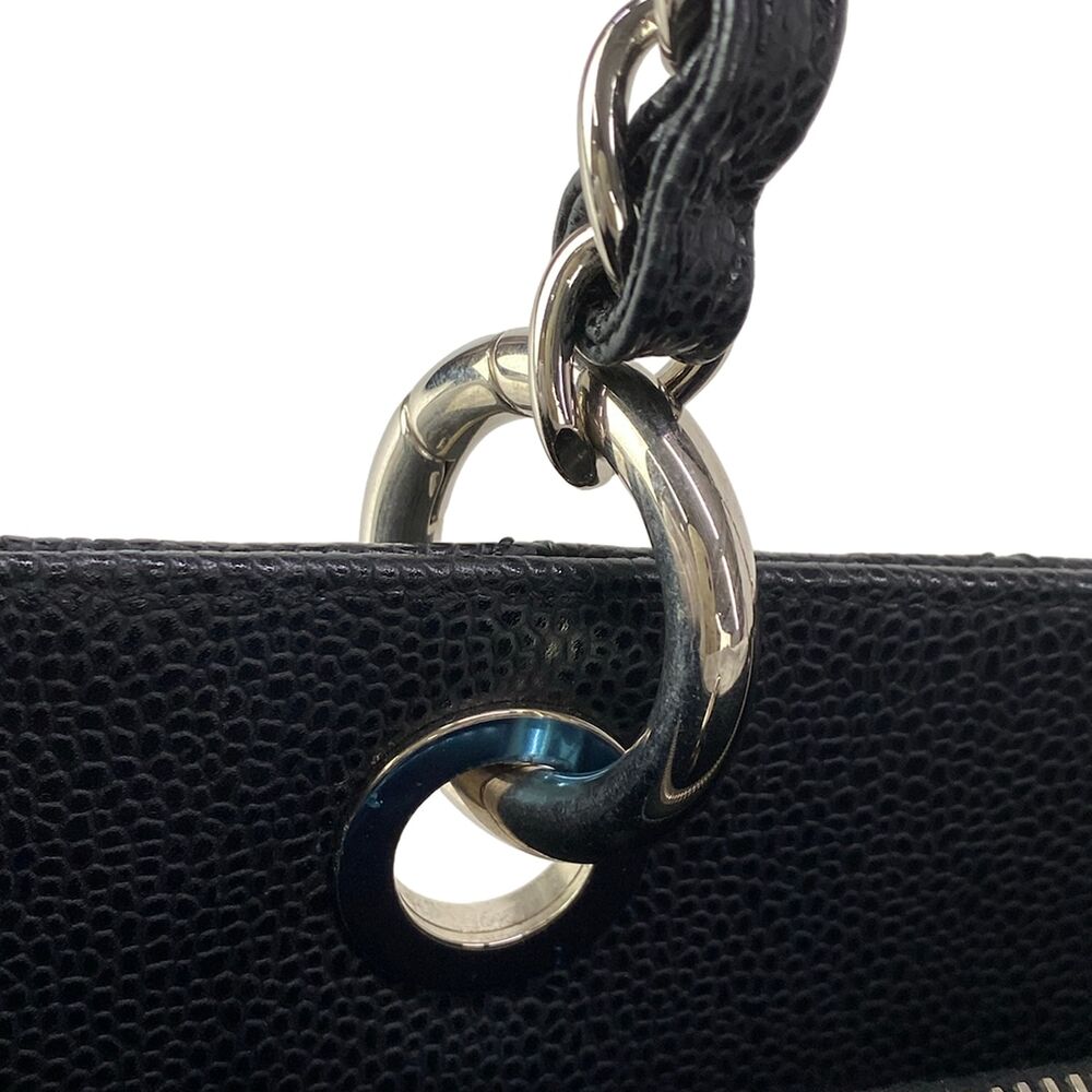Chanel Reprinted chain tote,GST Tote Bag A50995 Black Silver - Picture 16 of 16